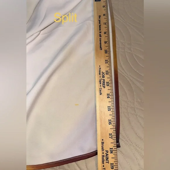 NWT-Express High Waisted Printed Satin Maxi Slip Skirt - Picture 11 of 11